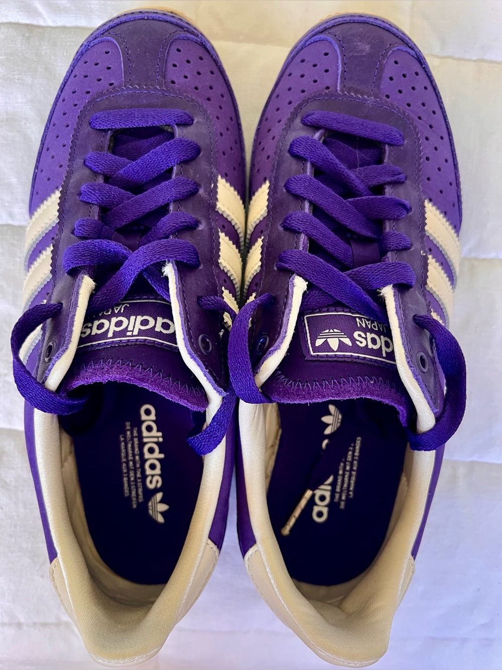Adidas Japan Purple Cream Sneakers Women’s Size 5
